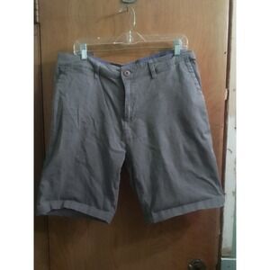 Mens‎ Rugby University Bermuda Stretch Shorts With Flat Front Size 38/9" Inseam